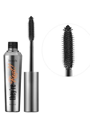 Benefit cosmetics they're real! lengthening mascara туш4 фото