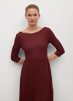 Елегантна трикотажна сукня mango l/xl/xхl