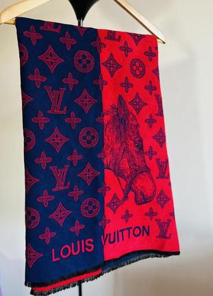 Теплий шарф louis vuitton