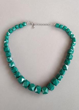 Бусы украшение бижутерия орифлейм oriflame зеленые