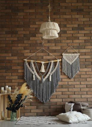 Макраме панно. панно. декор на стіну.бохо стиль.ручна робота.