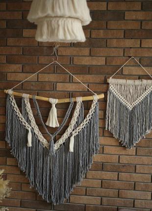 Макраме панно. панно. декор на стіну.бохо стиль.ручна робота.