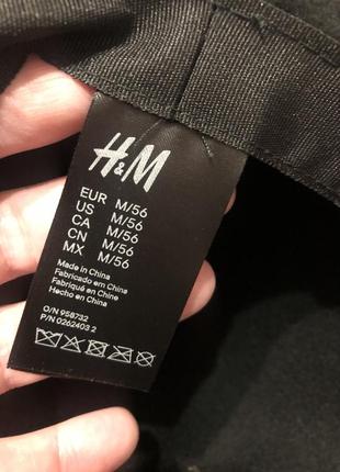 Капелюх шляпа h&m 💯% вовна5 фото