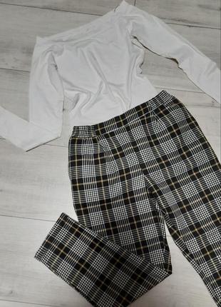 Брюки в клітинку lc waikiki