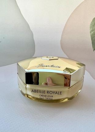 Денний відновлюючий крем проти зморшок guerlain abeille royale day cream1 фото