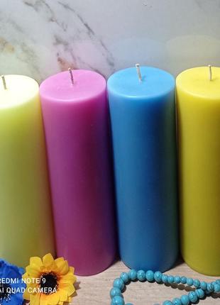 ✨свічки тривалого горіння, ароматичні декоративні свічки1 фото