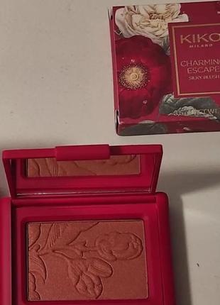 Рум'яна kiko charming escape silky blush