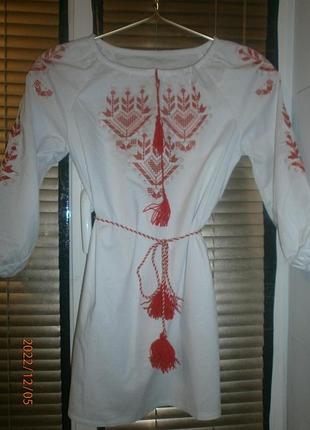 Плаття вишиванка 140-146 см зріст