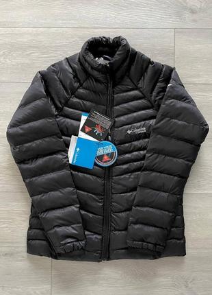 Куртка зимова columbia темно-синя2 фото