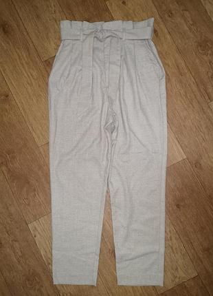 Брюки h&m с завышенной талией