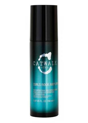 Крем для поділу і поліпшення текстури волосся tigi catwalk curlesque curls rock amplifier 150 мл