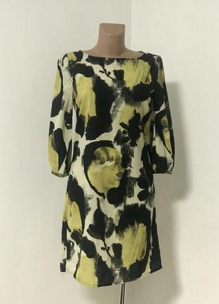 Отличное легкое свободное миди платье