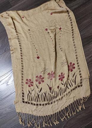 Шарф бджілки віскоза