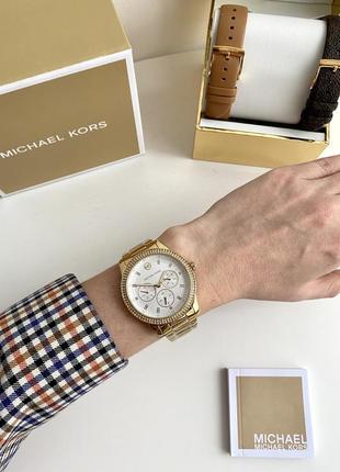 Michael kors tibby watch mk6969 жіночий брендовий годинник майкл корс оригінал мішель корс подарунковий набір на подарунок дівчині подарунок дружині3 фото