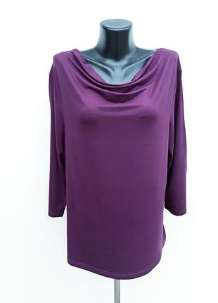 Модний джемпер фіолетового кольору