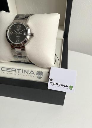 Certina ds stella titanium ladies quartz женские швейцарские наручные часы швейцария сертина оригинал на подарок жене подарок девушке7 фото