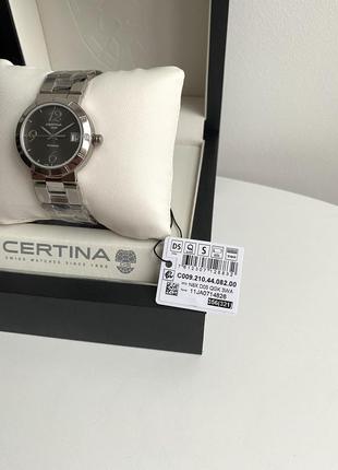 Certina ds stella titanium ladies quartz женские швейцарские наручные часы швейцария сертина оригинал на подарок жене подарок девушке8 фото