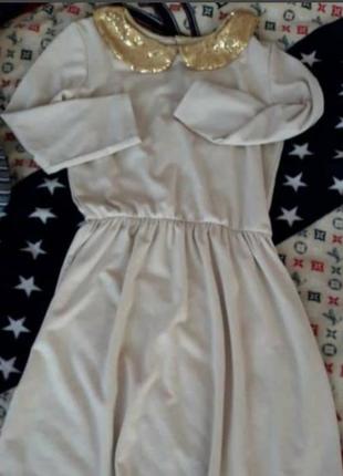 Плаття новорічне айворі