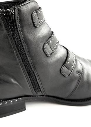 ♥️1+1=3♥️ 5th avenue женские кожаные ботинки на флисе7 фото