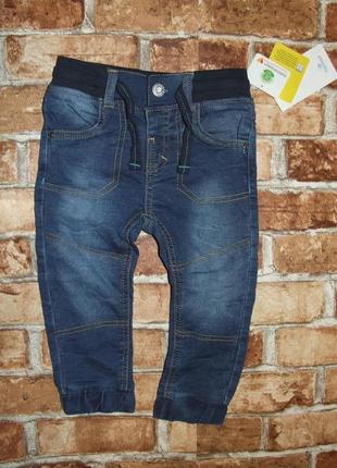 Новые джинсы джоггеры мальчику 1 - 2 года topomini