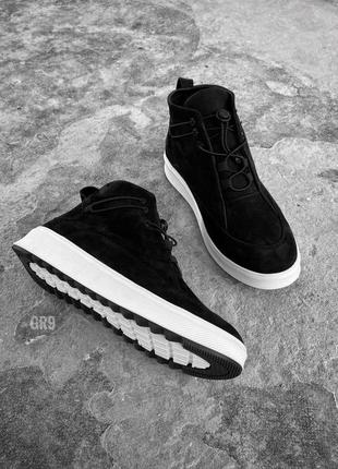 Зимові замшеві черевики 6