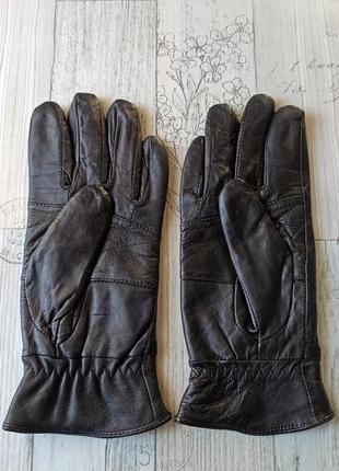 Кожаные женские перчатки из мягчайшей кожи2 фото