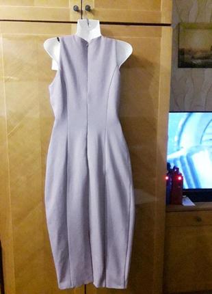 Брендова нова стильна  сукня плаття з металевим кільцем на глибокому вирізі  р.10 від lav2 фото