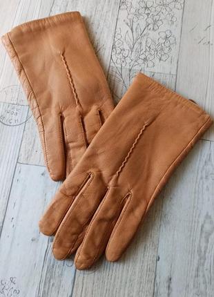 Женские перчатки из мягчайшей козьей кожи1 фото
