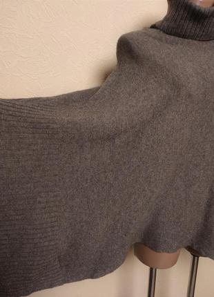 Кашемировый шерстяной мерино свитер пончо feldpausch /6361/2 фото