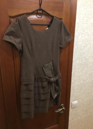 Платье теплое