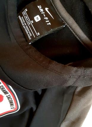 Худи nike dri-fit c капюшоном теплый черный на 9-11 лет (137-147см)4 фото