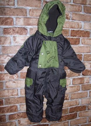 Комбінезон хлопчику 9-12 міс 1 рік зима єврозима impidimpi