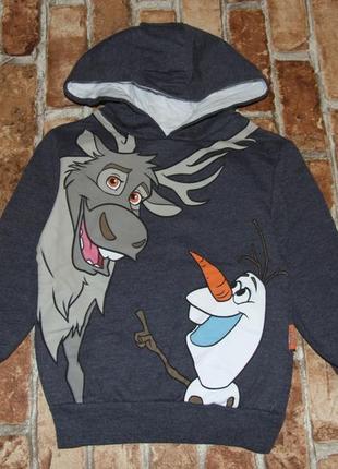 Кофта толстовка мальчику олов 4 - 5 лет rebel frozen