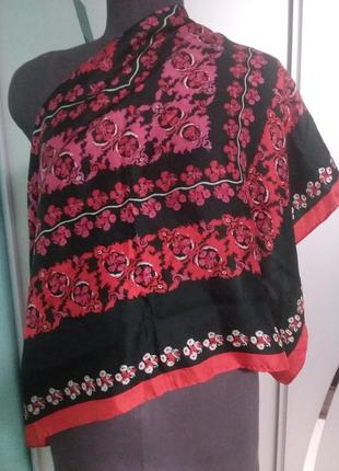 Шелковый платок  80*80 из европы