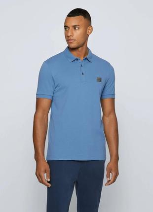 Поло hugo boss passenger blue