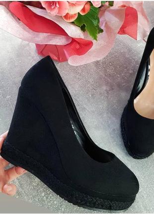 Туфли женские черные