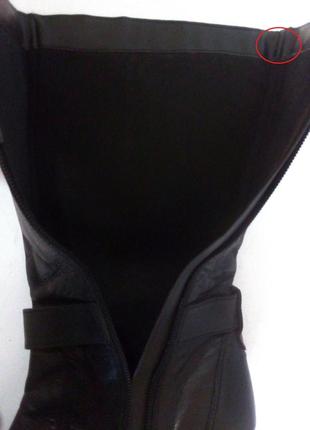 Кожаные демисезонные сапоги от бренда boden, р.39 код v39439 фото