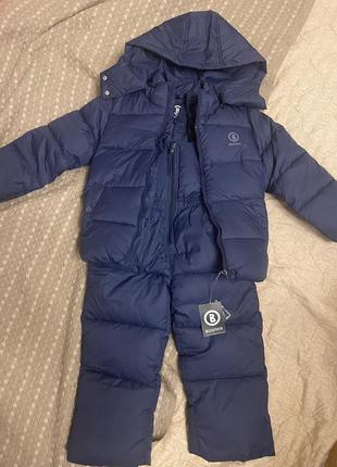 Зимовий костюм синій на 2-4 роки