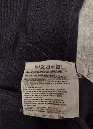 Чёрный классический винтажный свитшот от бренда  s.p company6 фото