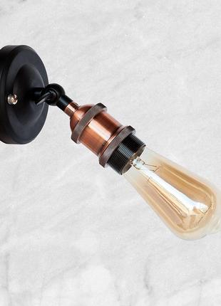 Бронзовое бра "industrial retro" (52-wa1205)