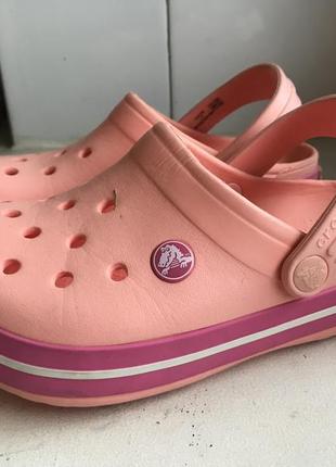 Кроксы crocs 33-34р. оригинал9 фото