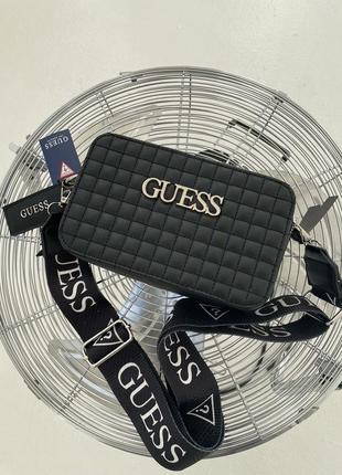 Сумка guess snapshot black