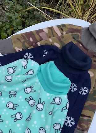 Флисовые гольфы для мальчика 😎92-116 см ❄️2 фото