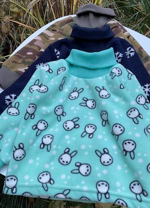 Флисовые гольфы для мальчика 😎92-116 см ❄️3 фото