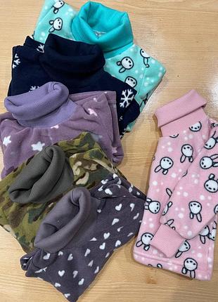 Флисовые гольфы для мальчика 😎92-116 см ❄️9 фото