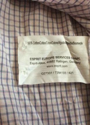 Рубашка в клетку от esprit! p.-42 3