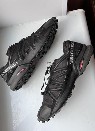 Кроссовки salomon black2 фото