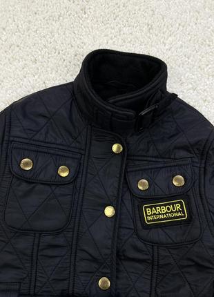 Дитяча куртка курточка barbour утеплена флісом6 фото