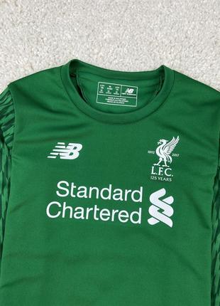 Дитяча кофта лонгслів new balance liverpool ліверпуль4 фото