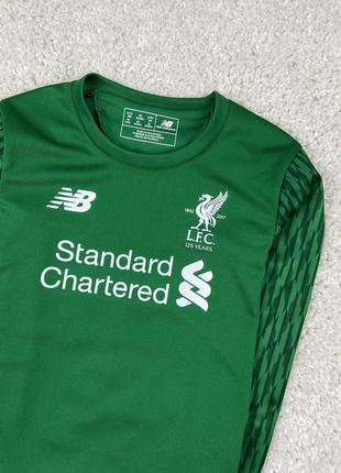 Дитяча кофта лонгслів new balance liverpool ліверпуль3 фото